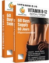 Veru Wellness B12 Patch - Energy Boost (2-Pack) – 120 Day B12 Patch - No Caffeine