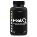 NutraBio PeakO2 Suplemento de entrenamiento, 180 cápsulas - Mushroom Blend Suplemento para ayudar a mejorar el rendimiento deportivo y la salud general, 60 servicios