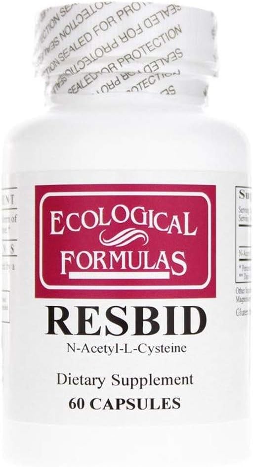 Formulas ecológicas Resbid 500 Mg, Blanco, 60 Conde