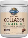 Jardín de la vida Grass Fed Collagen Protein Powder - Chocolate, 14 Servings, Polvo para juntas Movilidad Muscle Repair, Collagen Peptides + Super Semillas + Coconut MCTs, Keto Suplemento