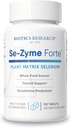 Biotics Research Se-Zyme ForteTM– Fuente completa de Selenio Alimentario, Función de glándulas tiroideas, Producción de ADN, Salud Cognitiva, Antioxidante Potente, 100 Tabletas