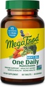 MegaFood Hombres 55+ One Daily - Multivitamínico para Hombres con Vitamina B12, C, D & Zinc - El envejecimiento óptimo &amp; Suplemento de Apoyo Inmunitario - Vegetariano - Hecho sin 9 Alérgenos Alimentarios - 60 Tabs