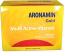 Vitamina activa Aronamin Gold - Combate la fatiga, da energía, promueve la hematopoiesis - 100 tabletas