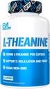 Evlution L Theanine 200mg Capsules for Focus and Relaxation Nutrition L-theanine 200mg Nootropic Supplement for Attention & Energy - Daytime Mood Support and Nootropic Focus Supplement