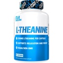 Evlution L Theanine 200mg Capsules for Focus and Relaxation Nutrition L-theanine 200mg Suplemento Nootrópico para la Atención &amp; Energía - Mood Support Daytime y Suplemento Nootropic Focus
