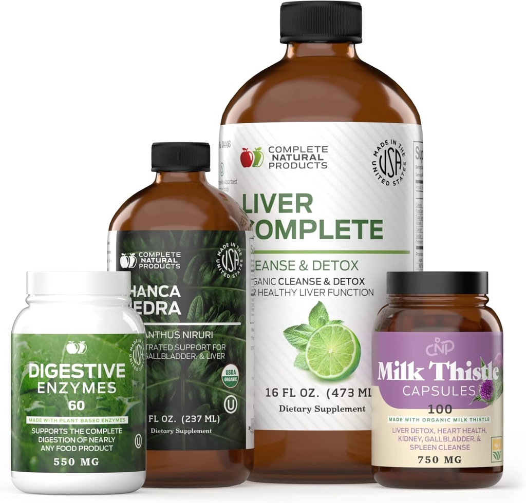 Hígador completo Bundle &amp; Gallbladder completo 8oz Bundle