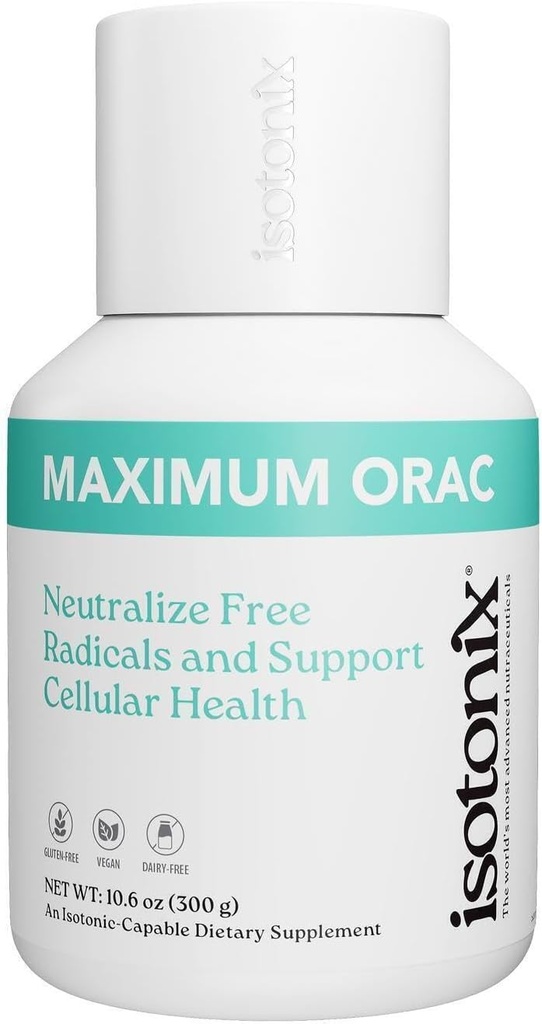 Isotonix Máximo ORAC Fórmula - Antioxidantes con vitaminas C & E, Superalimentos como Blueberries, Arándanos, Pomegranate, Moringa - Apoya la inmunidad, la salud cognitiva y el bienestar general 90 porciones