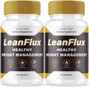 rize labs (2 Pack) LeanFlux - Lean Flux Weight Loss to Increase BAT Levels, Leanflux Reviews Non-GMO Easy to Swallow Supplement Pills, Gain Brown Adipose Tissue BurnFat (120 cápsulas)