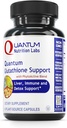 QNL Glutathione Support - Glutathione Capsules for Adults - Organic Antioxidant, Liver &amp; Immune Support Supplement - Supports Eye Health - 60 Plant-Source Capsules