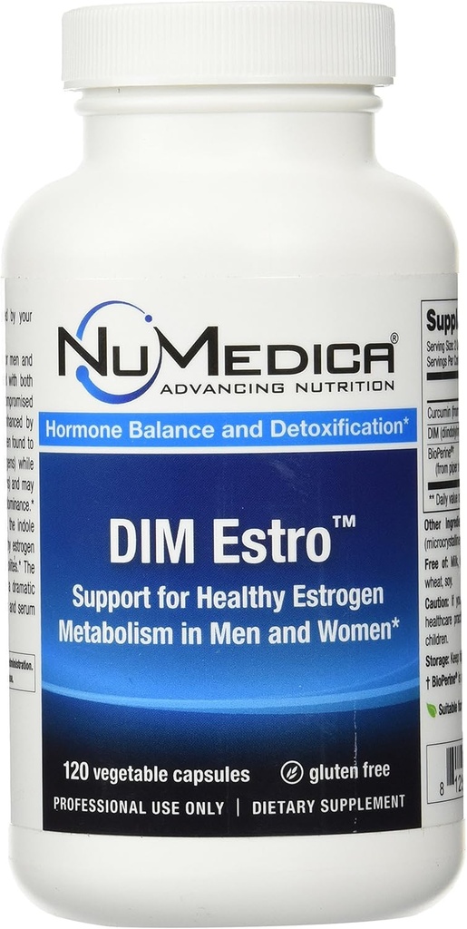 Vill Beauty NuMedica Dim Estro Vegetable Capsules,120 capuchas