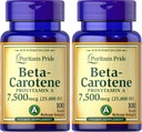 Pride Beta Caroteno de Puritan para Immune y Salud Ocular para apoyar un Sistema Inmunitario Saludable 100 Softgels (Pack of 2)