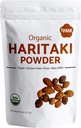 Iyasa Holistics Organic Haritaki Fruit Powder Harde Harad Terminalia chebula Kadakapudi 8Oz 225Gm Digestion Gas Relief Healthy Bowel Función Ayurveda Superfood Resealable Pouch