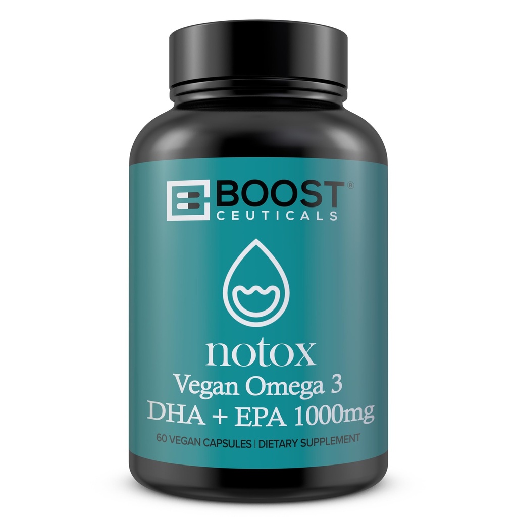 Vegan Omega 3 Algae DHA 410mg | No Fishy Aftertaste | Heart Brain | Schizochytrium sp DHA EPA 60ct