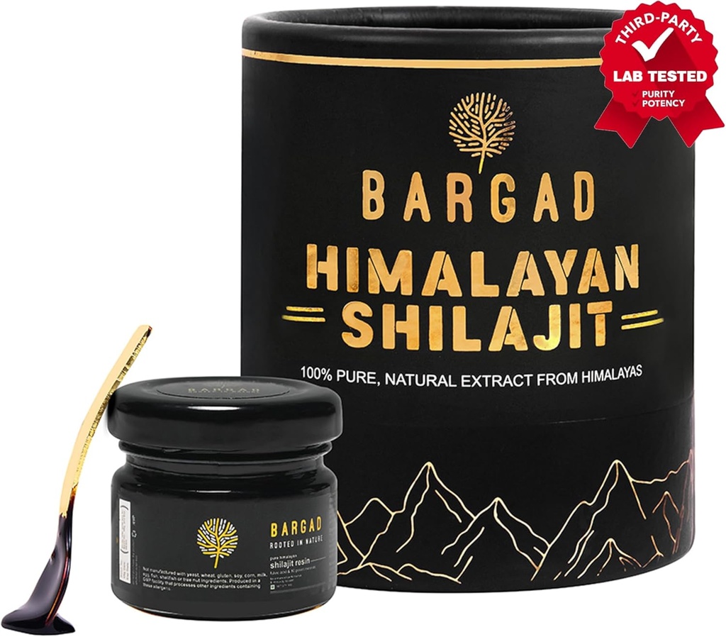 Pure Himalayan Shilajit Resin High Potency for Men ' Women ← Gold Grade 100% puro Shilajit with Fulvic Acid &amp; 85+ Trace Minerals for Energy Boost & Immune Support ← 30 Gm