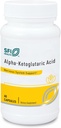 Klaire Labs SFI Health Alpha-Ketoglutaric Acid - Energy & Metabolism Support - 300mg AKG in Hypoallergenic, Vegetarian Capsules, Dairy & Gluten-Free (60 cápsulas)