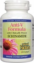 Natural Factors Anti-V Formula - Healthy Immune System Support Supplement - Herbal Immune Health Supplement with Reishi Mushroom & Licorice Root - 120 Softgels (120 Servings)