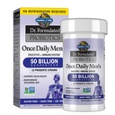 Probióticos para el jardín de la vida para los hombres, el Dr. Fórmula 50 Billones CFU 15 Probióticos para la salud digestiva + fibra orgánica prebiótica, soporte para colon &amp; inmunológico, Alivio de gas diario, Estable de la plataforma, 30 cápsulas