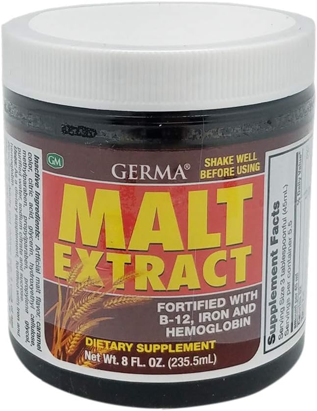 Germa Malt Extract with Vitamins Reinforced with B-12