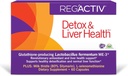 REG'ACTIV Detox &amp; Liver Health, 60 Capsules, con Glutathione-produciendo Lactobacillus fermentum ME-3