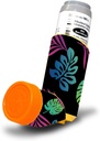 MightySkins Skin for Proventil HFA Asthma Inhaler - Sherbet Palms | Protective, Durable, and Unique Vinyl Decal wrap Cover | Easy to Apply, Remove, and Change Styles | Made in The USA