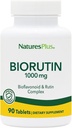 NaturesPlus Biorutin - 1000mg, 90 Tablets - Bioflavonoid & Rutin Complex - Vegetarian, Gluten Gratis - 90 Servimientos
