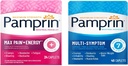 Pamprin Multi-Symptom y Max Pain + Energy Period Relief Bundle