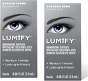 LUMIFY Redness Reliever Eye Drops 0.08 fl oz (2.5 mL) Pack de 2