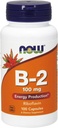 AHORA Vitamina B-2 (riboflavin) 100 mg, 100 cápsulas (Pack of 3)