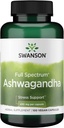 Swanson Ashwagandha Powder Supplement - Ashwagandha Root " Aerial Parts - Promotes Stress Relief & Energy - Ayurvedic Supplement for Natural Wellness (100 cápsulas, 450 mg cada uno)