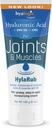 HylaRub HA Joint " Muscle Cream – Hialuronic Acid Muscle Rub w/Emu Oil " CMO – Non Greasy, Soothes, Moisturizes " Maintains Hombros, Knees, Back, HIPS " More 6 oz.