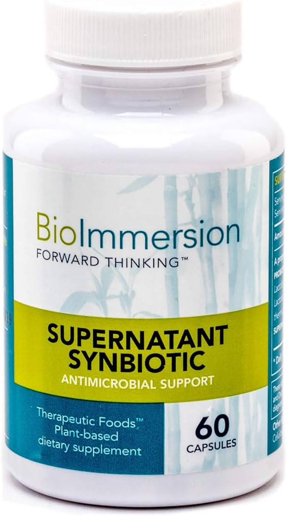 Supernatant Synbiotic - Next Generation probiotics with Antimicrobial Properties - 60 cápsulas