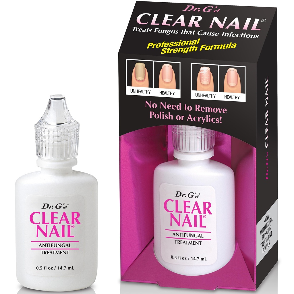 Tratamiento antifúngico de uñas claro del Dr. G, 0,5 onza fluida