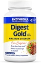 Enzymedica Digest Gold + ATPro, Maximum Strength Enzyme Formula, Prevents Bloating and Gas, 14 Key Enzymes Incluyendo Amylase, Protease, Lipase y Lactase, 180 cápsulas
