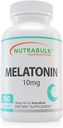 Melatonina 10 mg Tablets – Quick Release Natural Nighttime Sleep Aid for Adults. (300 Count)