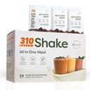 310 Nutrición - All-In-One Meal Replacement Shake - Nueva Fórmula con Fiber Rich Vegan Superfood Blend - Sweeteners naturales - Bajo Carb Shake, Keto & Paleo Friendly - Gluten Free - 26 Essential Vitamins & Minerals - Vaiety Shake Box - Chocolate Bliss