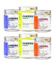Cheers Super Combo Silencioso Restaurar + Proteger + Hydrate Silencio Se siente mejor después de beber, apoyar su hígado, " Rehydrate TEN DHM, L-Cysteine, Electrolytes TEN 24 Doses Restaurar " Hydrate, 60 Doses Proteger