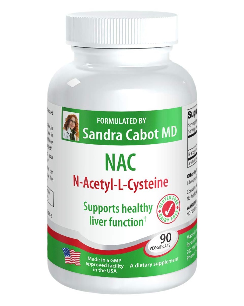 Liverdoctor NAC 600 mg cápsulas - N Acetyl Cysteine 600 mg (90 cápsulas)