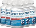 KIDNEY C.O.P. Calcium Oxalate Protector 120 Capsules, Kidney Support for Calcium Oxalate Crystals, Helps Stops Recurrence of Stones, Stronger Than Chanca Piedra Stone Breaker Suplementos, 6 Pack