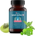 UpWellness Total Revive+ Enzymes Digestivos - Enzimas de amplio espectro para la salud digestiva - Apoya Gut Health y Absorción Nutriente - Fórmula de doctorado - 90 cápsulas