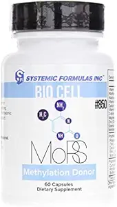 Fórmulas sistémicas Bio Cell #850 MORS - 60 cápsulas. Donante de metilación.