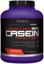 Ultimate Nutrition Prostar Micellar and Hydrolyzed Casein Protein Powder - Fat Free Overnight Muscle Growth and Recovery with BCAAs, 5 libras, Strawberry