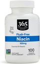 365 por Whole Foods Market, Niacin, 100 Mg, 100 Cuenta
