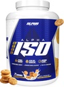 Alpha Supps ISO, Low Carb 100% Whey Protein Isolate Powder, 25 Grams Por Serving, Ayuda a apoyar el crecimiento muscular, bajo azúcar y Gluten Gratis (Snicker Doodle, 5 lb)