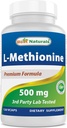 Los mejores naturales L-Metionina 500 mg 120 cápsulas vegetales