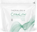 Theralogix CitraLith Vitamin &amp; Mineral Supplement - 90-Day Supply - Kidney Health Support for Healthy Kidney Function - Incluye Magnesium, Sodium, Potassium & Vitamin B6 - NSF certificado - 180 Packets