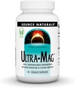 Fuente Naturales Ultra-Mag, Suplemento dietético vegano, 5-in1 Magnesio biodisponible, Relaja los músculos y calmas Nerves*, Vegan Capsules (90)