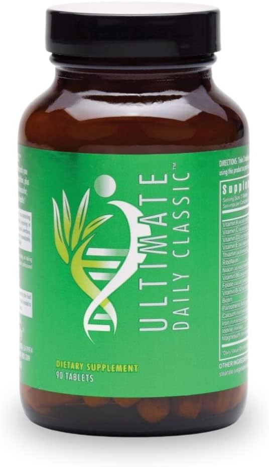 Youngevity Ultimate Daily ClassicTM Tablets - Vitaminas completas, Minerales, Aminoácidos, " Botanicals - Multivitamínico para Mujeres y Hombres - 90 Tabletas