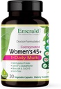 EMERALD LABS Women's 45+ 1-Daily Multi - Complete Multivitamin for Comprehensive Support, Bone & Heart Health* - Designed for Women 45+ - Gluten-Free &amp; Vegetarian - 30 cápsulas vegetales