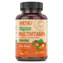 DEVA Vegan Iron-Free Multivitamin &amp; Mineral Suplemento, Green Food Blend, Spirulina, Clorella, Ashwagandha, Broccoli, 90 Coated Tablets