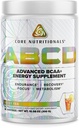 Nutriciones básicas Platinum ABCD Suplemento energético avanzado BCAA, mejora la resistencia, la recuperación y el enfoque 30 servicios (Té dulce)
